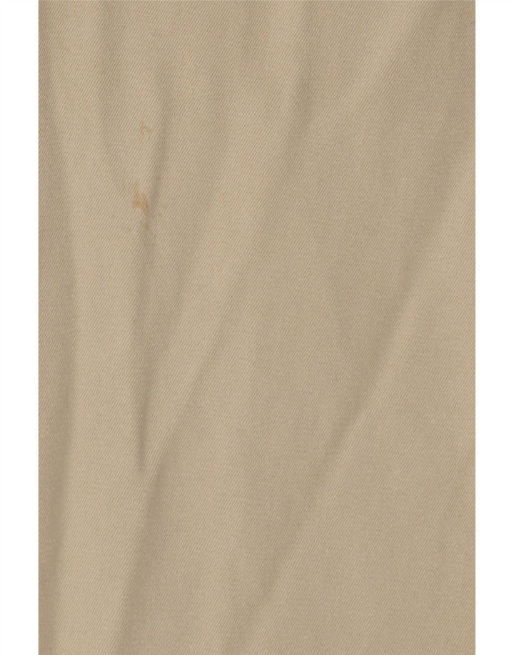 VINTAGE Mens Straight Chino Trousers W33 L30 Beige Cotton Vintage Vintage and Second-Hand Vintage from Messina Hembry 