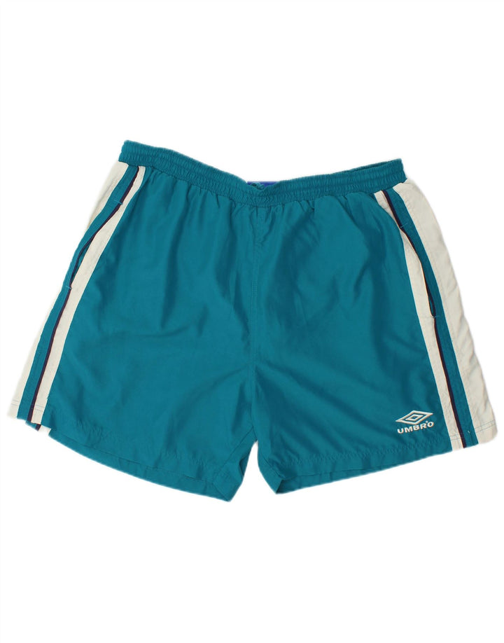 Shorts de natação masculino Umbro XL azul Colourblock poliéster