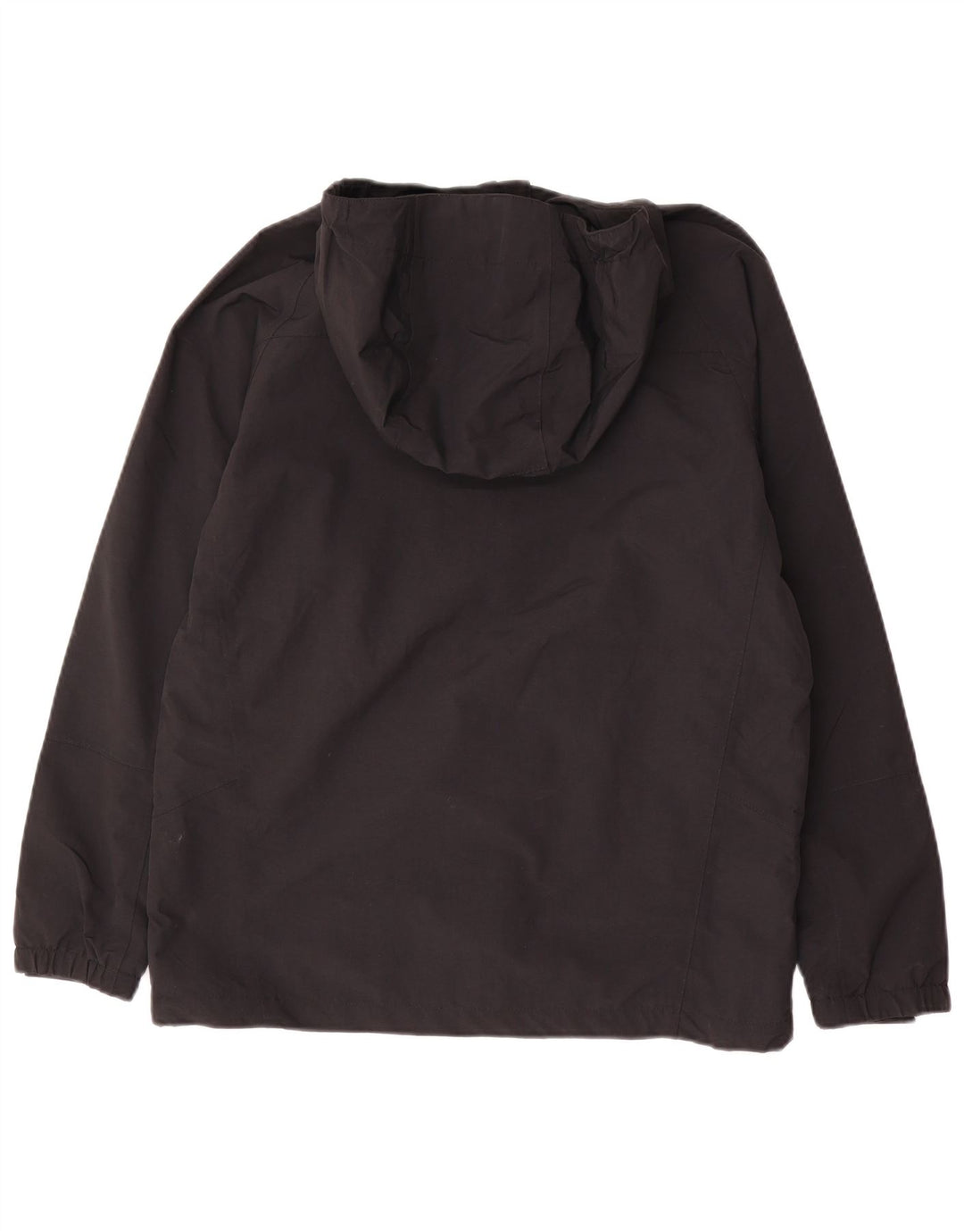 Jaqueta de chuva com capuz para meninos Berghaus 12-13 anos poliéster preto