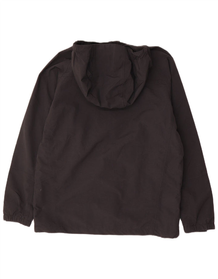 Jaqueta de chuva com capuz para meninos Berghaus 12-13 anos poliéster preto