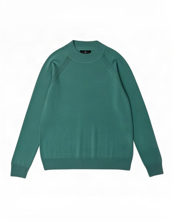 Suéter feminino Marks & Spencer com gola tartaruga Reino Unido 18 XL turquesa
