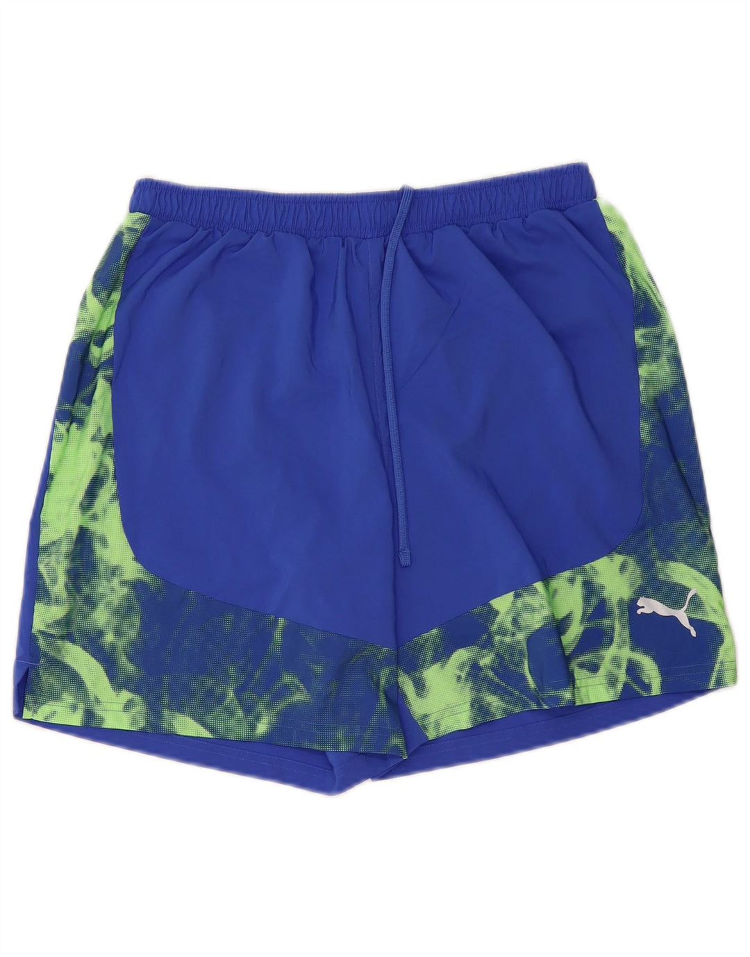 PUMA Mens Sport Shorts Médio Azul Camuflagem Poliéster