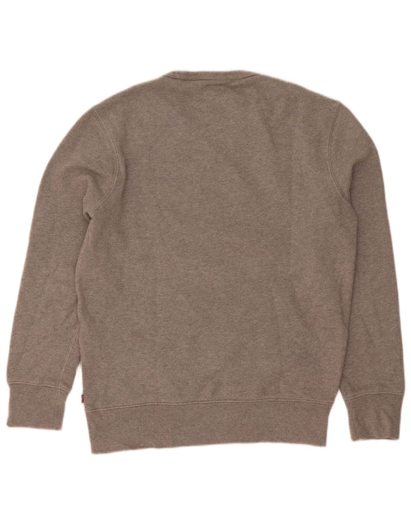 Moletom gráfico masculino Levi's Jumper XS algodão cinza