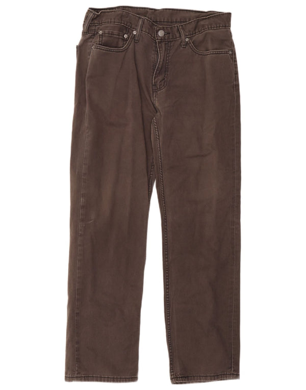 Levi's Masculino 514 Straight Jeans W33 L30 Cinza Algodão