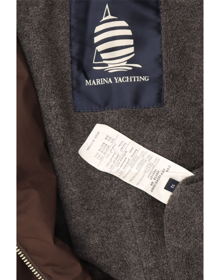 Jaqueta utilitária masculina Marina Yachting IT 52 XL poliéster marrom