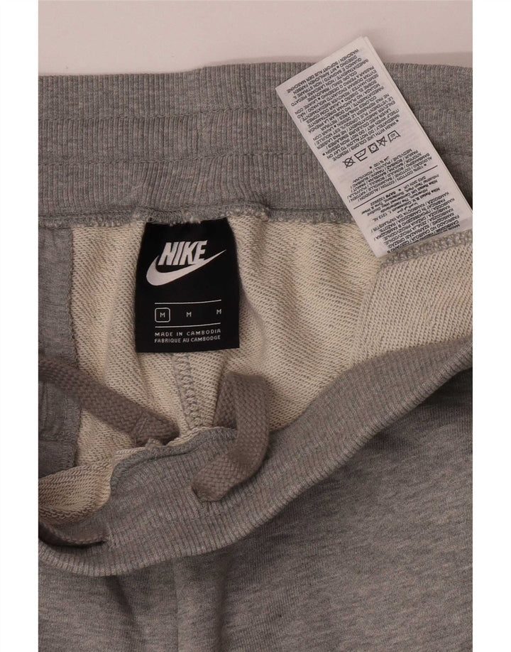 Calça de treino masculina Nike joggers cinza médio algodão