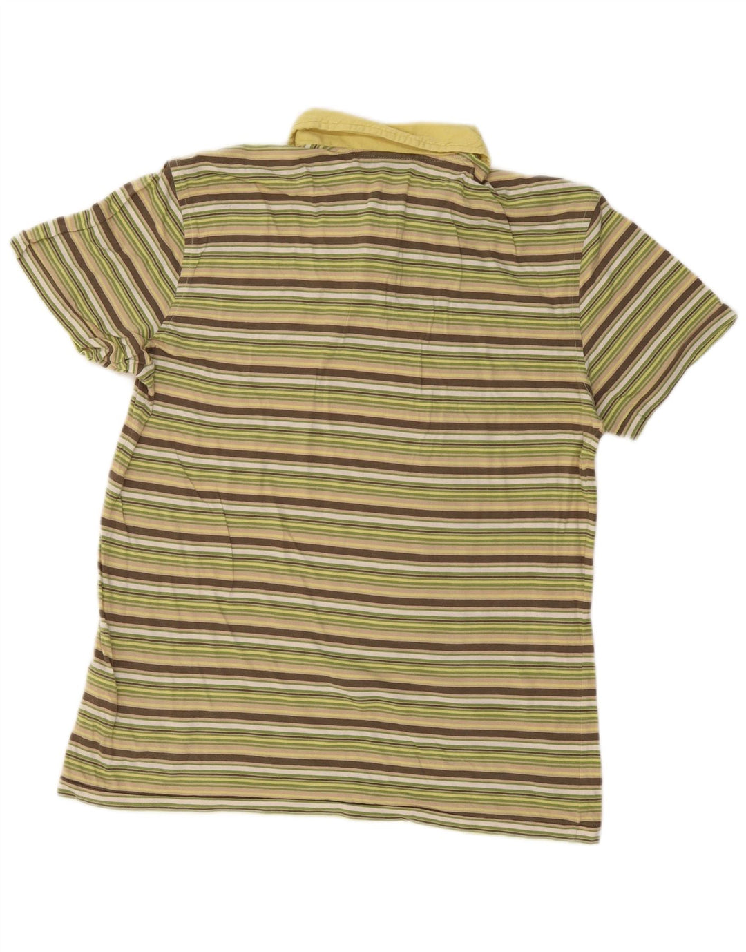 Camisa polo feminina LEE UK 18 XL algodão listrado multicolorido