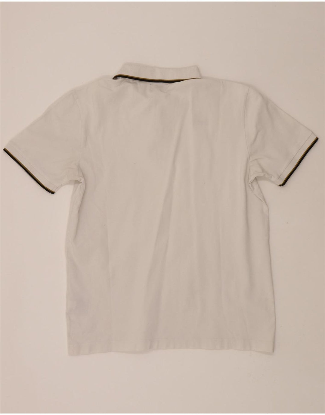 KAPPA Mens Polo Shirt XL White Cotton Vintage Kappa and Second-Hand Kappa from Messina Hembry 