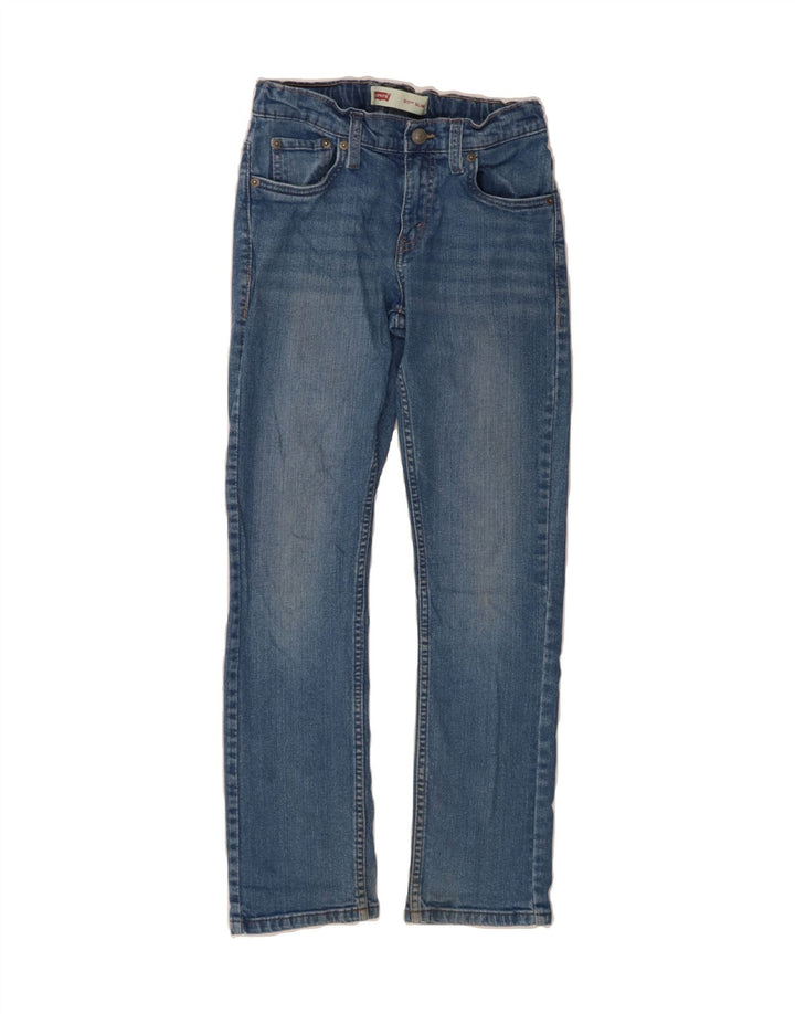 LEVI'S Boys 511 Slim Jeans 11-12 Years W27 L26 Blue Vintage Levi's and Second-Hand Levi's from Messina Hembry 