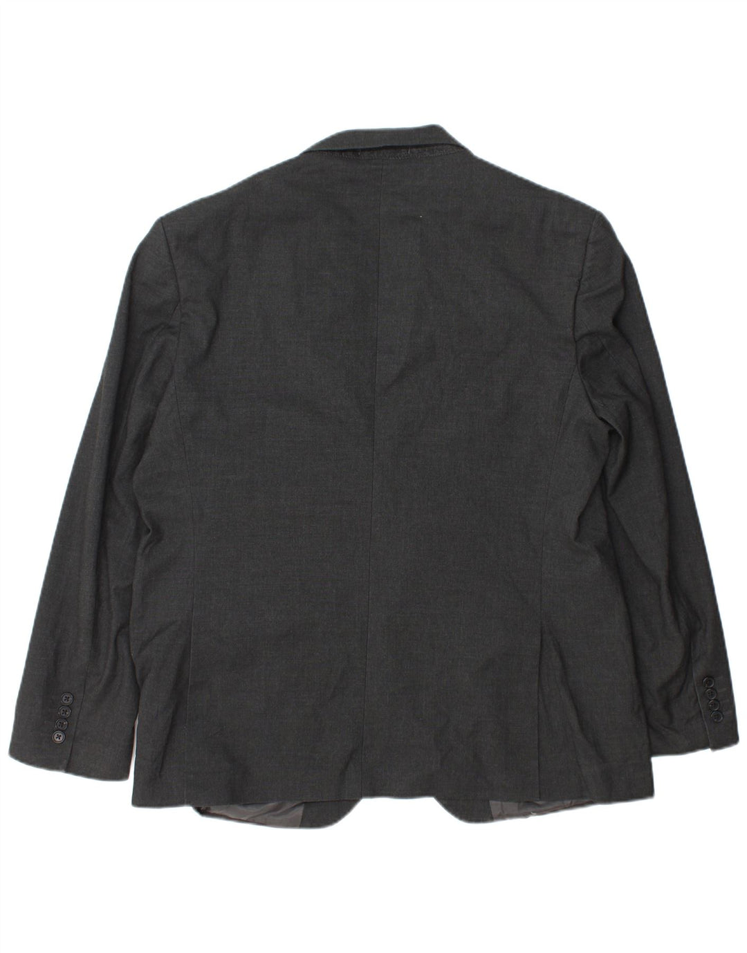 Jaqueta blazer masculina Marks & Spencer com 2 botões de ajuste regular tamanho 44 XL cinza