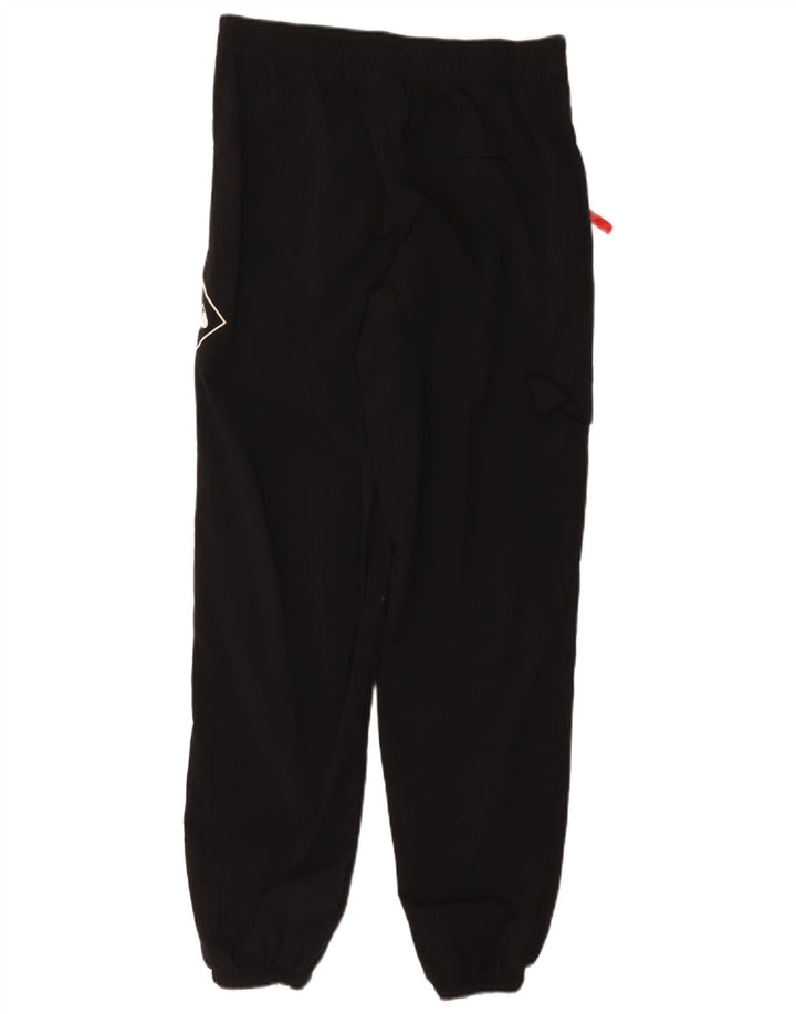 Fila Mens Graphic Cargo Calças de treino Joggers Médio Preto Nylon