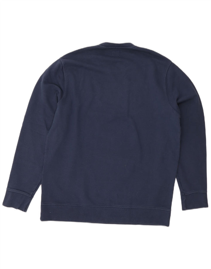 Suéter de moletom padrão masculino LEVI'S grande algodão azul marinho