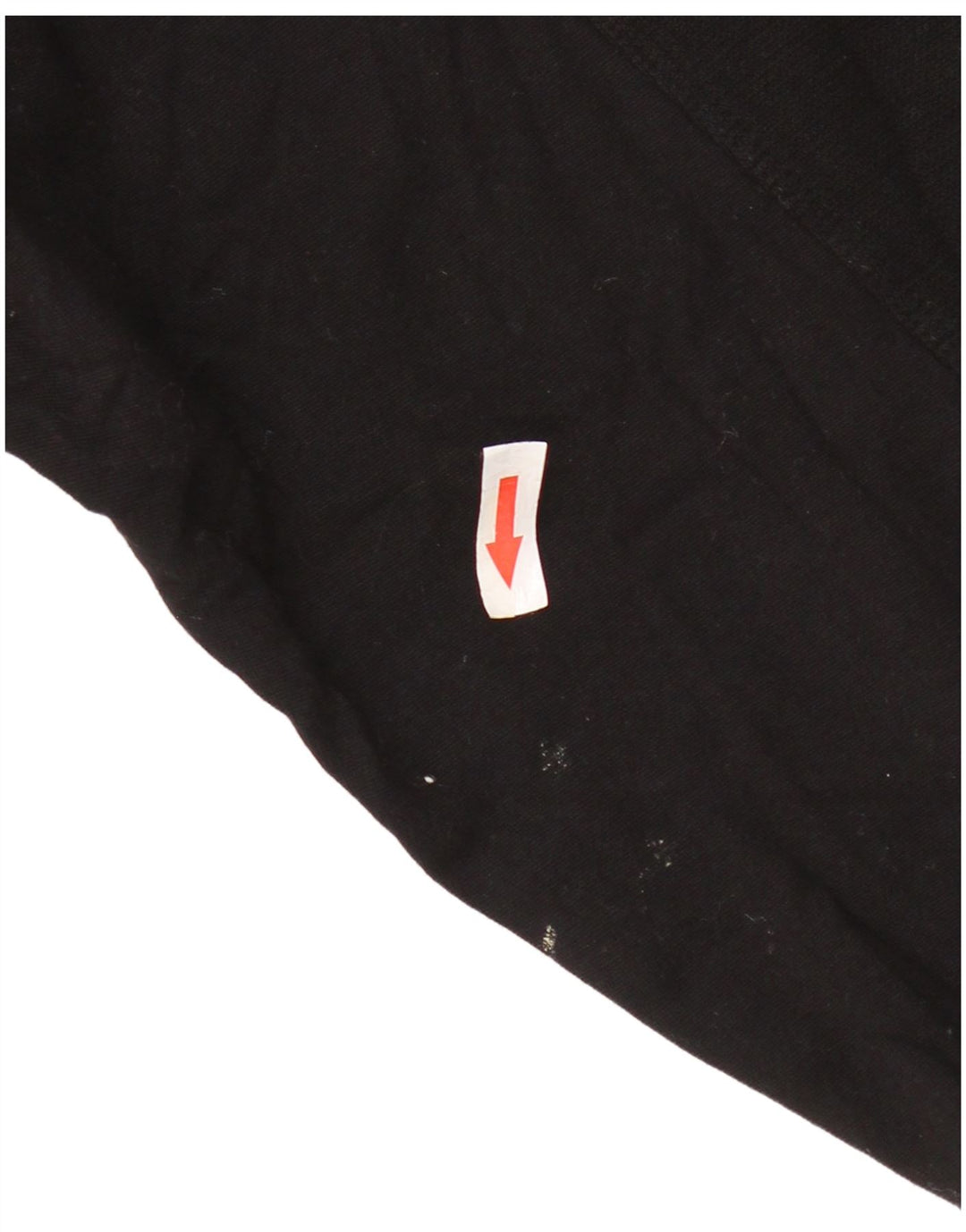 Zara moletom feminino manga 3/4 oversized jumper UK 14 médio preto