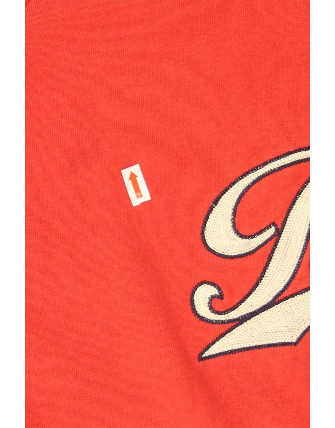 Puma Mens Graphic Moletom Jumper Médio Algodão Vermelho