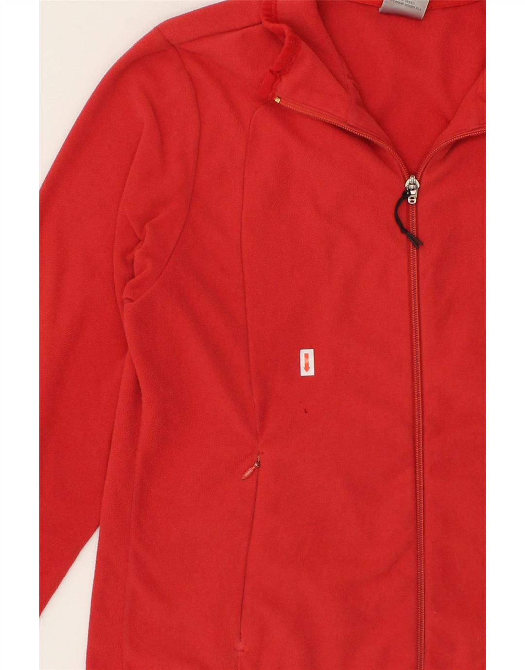NIKE Womens Tracksuit Top Jacket UK 10/12 Medium Red Vintage Nike and Second-Hand Nike from Messina Hembry 