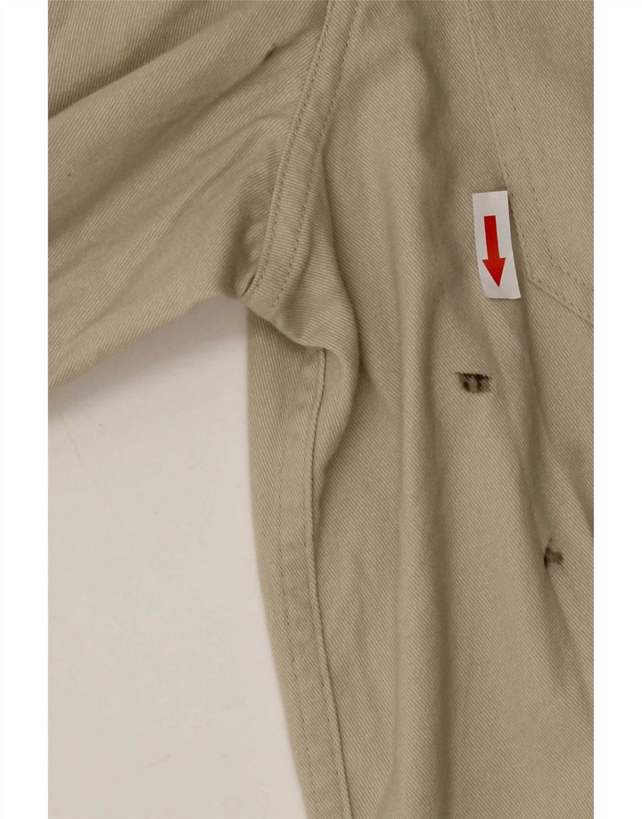 Wrangler Camisa masculina verde médio algodão