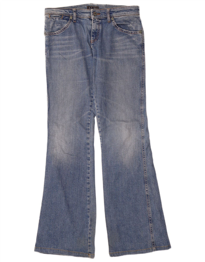 Calça Jeans Bootcut Feminina Armani W29 L34 Azul