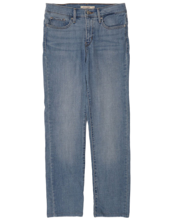 Calça jeans feminina Levi's 312 Shaping Slim W28 L27 azul algodão