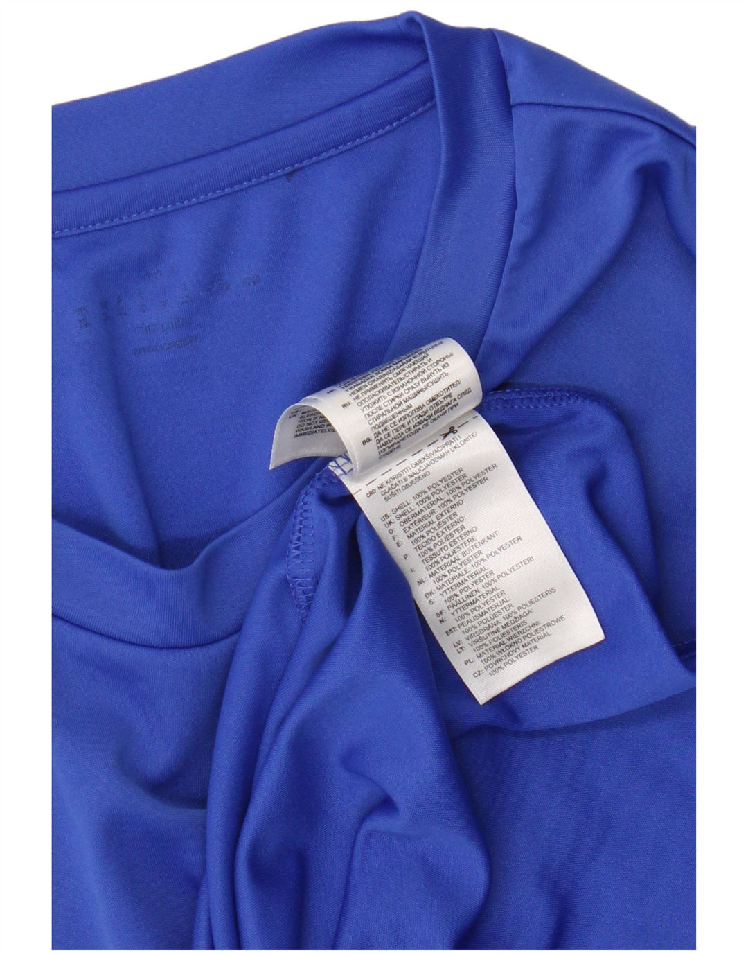 Camiseta masculina Adidas Top 2XL Poliéster Azul