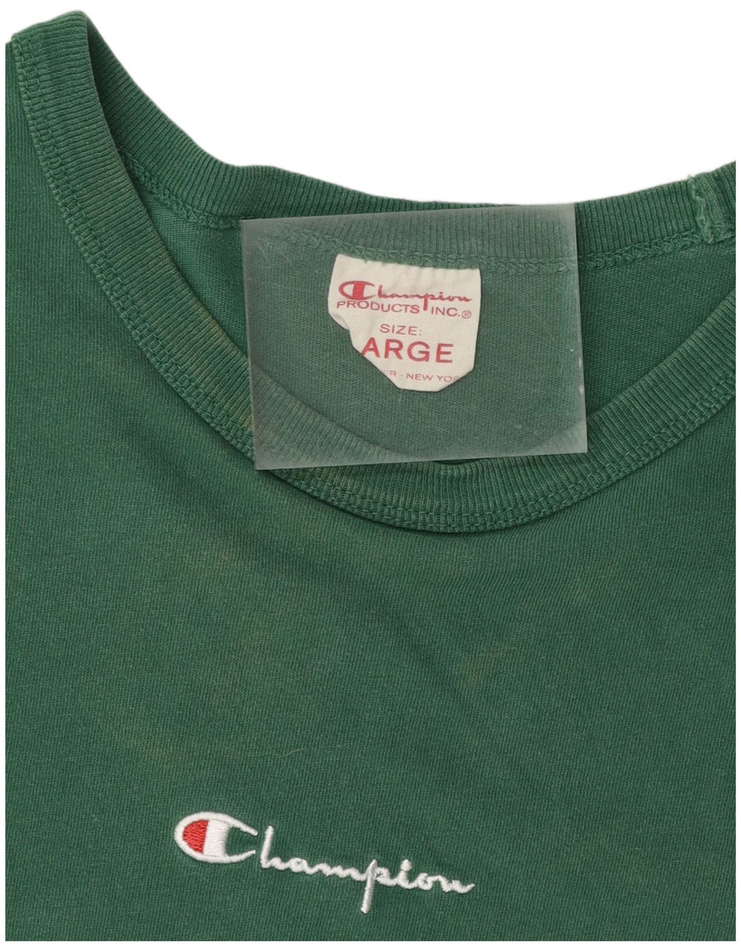 Camiseta masculina Champion grande verde