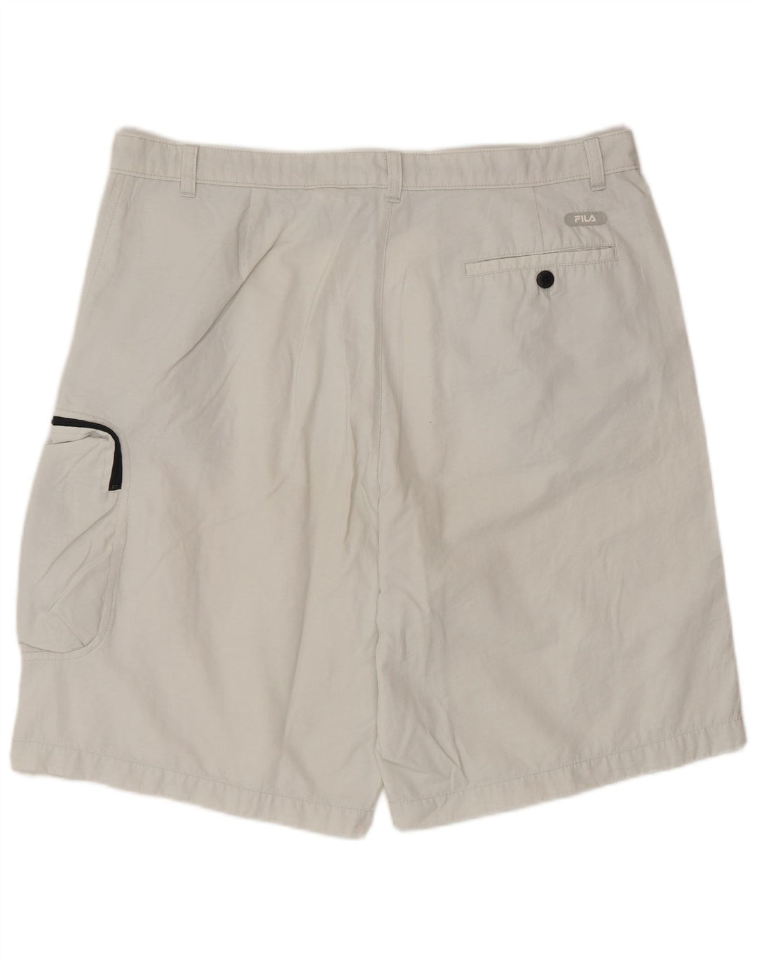 Shorts Cargo Masculino Fila IT 54 2XL W38 Branco