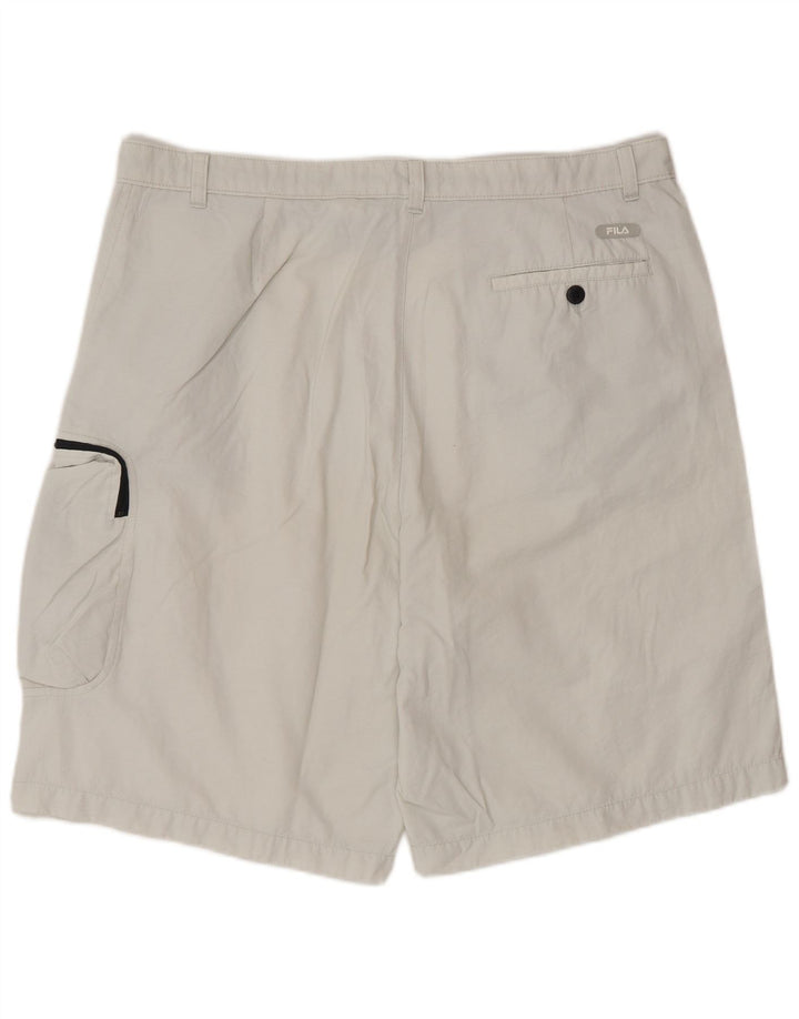 Shorts Cargo Masculino Fila IT 54 2XL W38 Branco