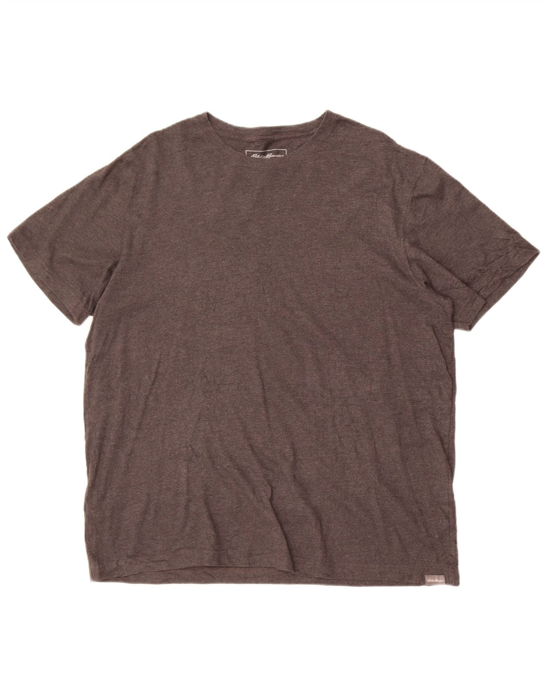 Camiseta masculina Eddie Bauer grande algodão cinza