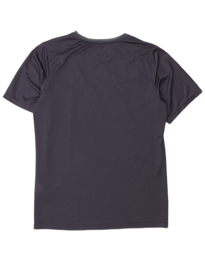 Camiseta masculina Puma grande bloco colorido azul marinho