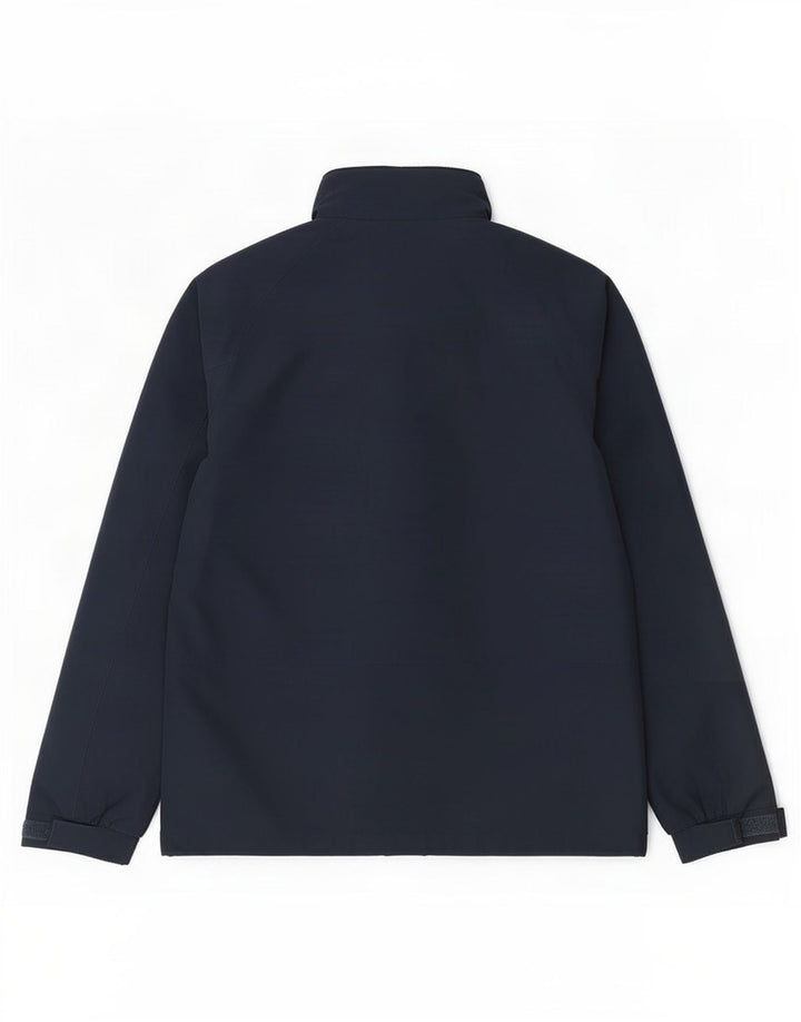 Jaqueta corta-vento masculina Mountain Warehouse com capuz Reino Unido 38 azul marinho médio