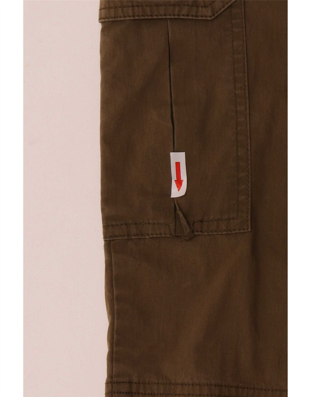 Shorts cargo masculino Dickies médio W33 algodão cáqui