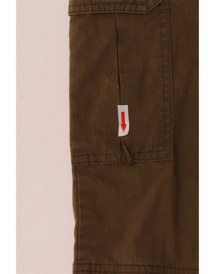 Shorts cargo masculino Dickies médio W33 algodão cáqui