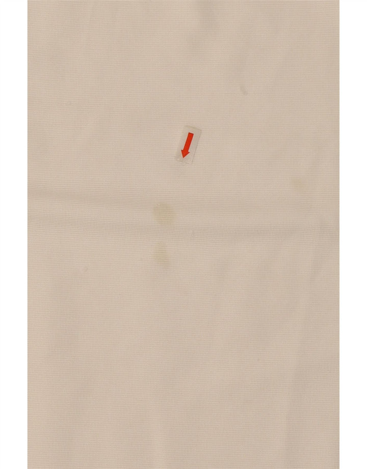 Vestido feminino Zara com ombro de fora UK 10 pequeno branco