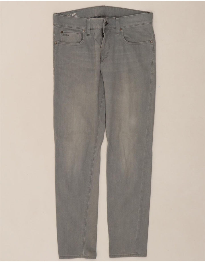G-STAR Womens 3301 Slim Jeans W30 L30 Blue Cotton Vintage G-Star and Second-Hand G-Star from Messina Hembry 