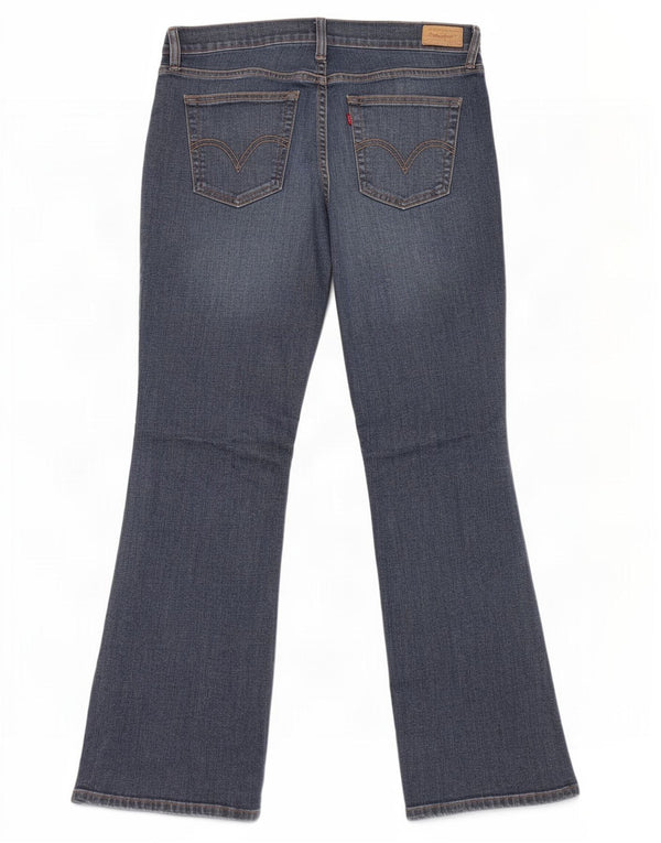 Levi's Masculino 515 Bootcut Jeans US 10 Grande W32 L29 Azul Algodão