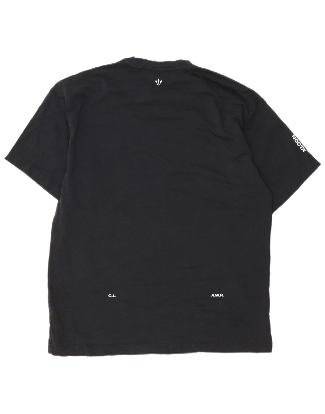Camiseta gráfica masculina Nike grande algodão preto