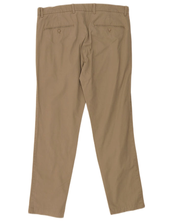 Calças Chino Skinny Masculinas Gap W34 L30 Bege