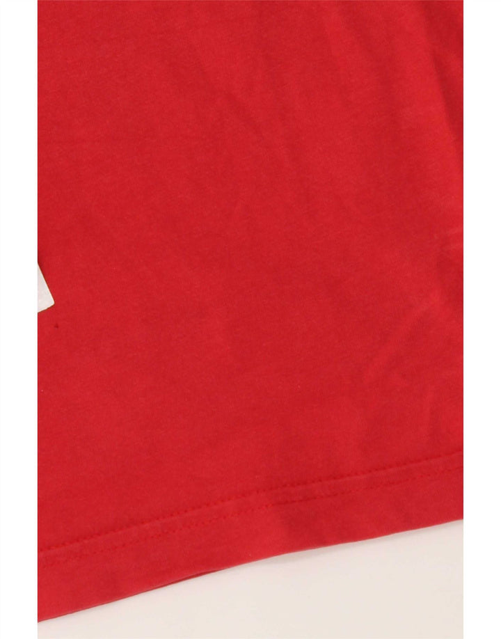 Camiseta Nike Masculina Standard Fit Graphic Top Pequeno Vermelho
