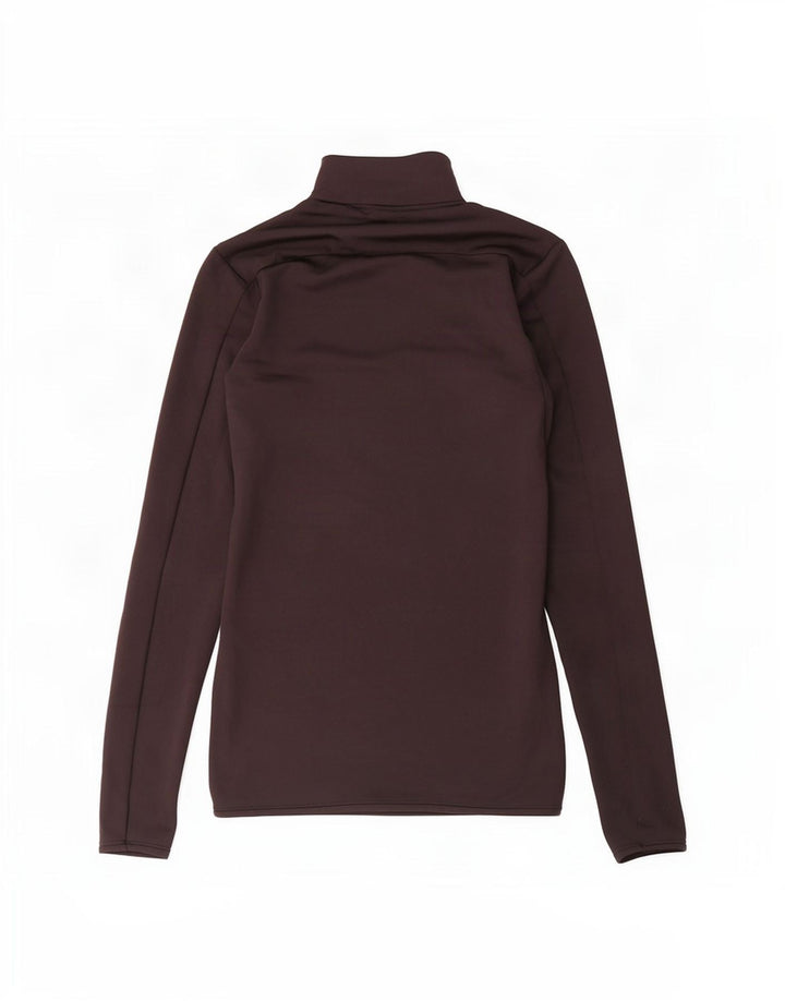 Pulôver feminino Zara com zíper e gola em poliéster preto pequeno