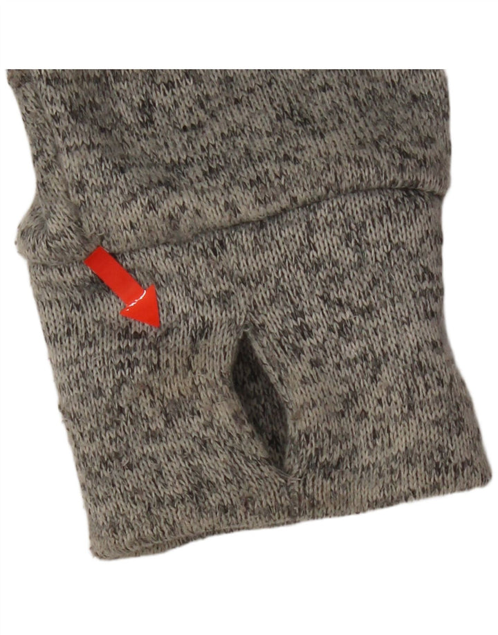 Jaqueta acolchoada com capuz masculina Superdry UK 36 poliéster preto pequeno Colourblock