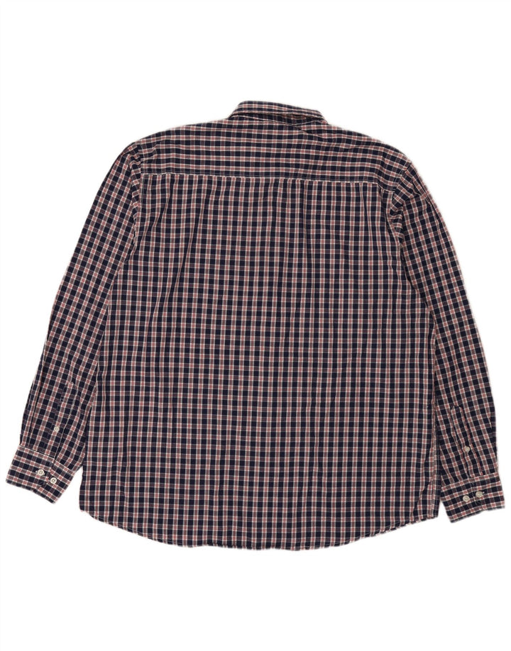 Camisa masculina Pierre Cardin Regular Fit 3XL azul marinho poliéster