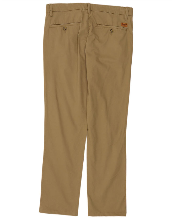 Calças Chino Slim Masculinas Timberland W32 L30 Bege