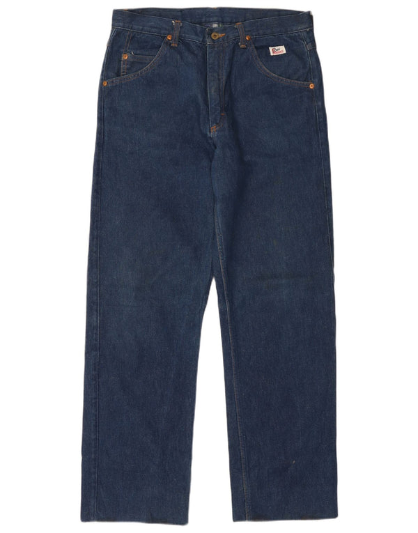 ROY ROGERS Mens Pocket Money Jeans retos W34 L30 Azul marinho