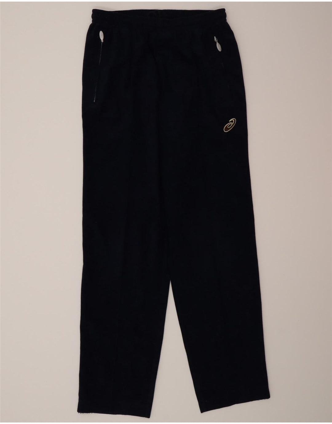 Calça de treino masculina Asics azul marinho médio