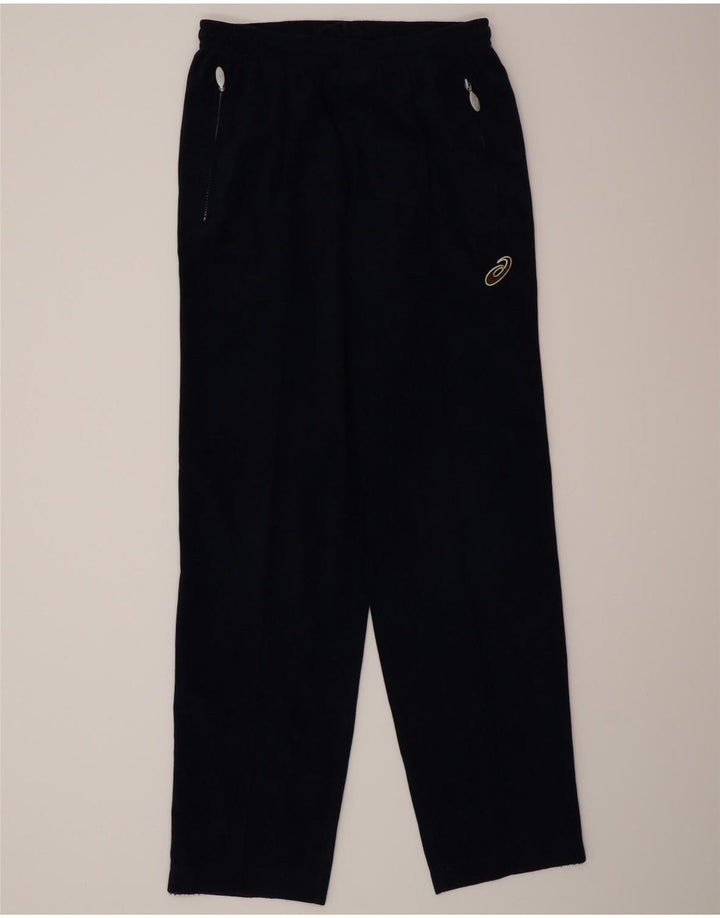 Calça de treino masculina Asics azul marinho médio