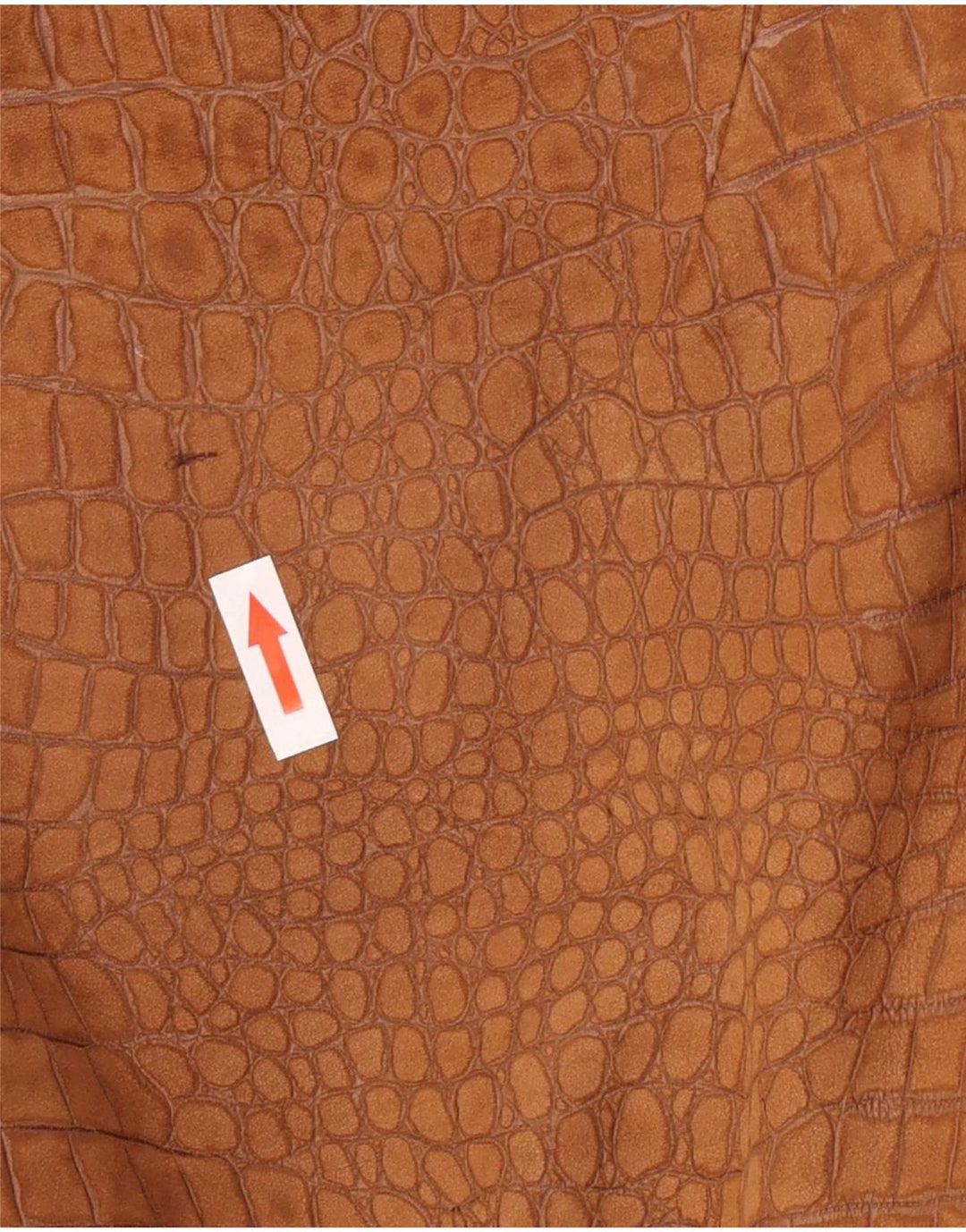 Jaqueta blazer feminina vintage com 4 botões Reino Unido 12 marrom médio com estampa animal