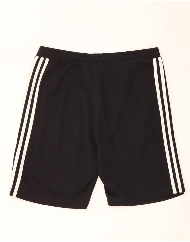 Adidas Mens Sport Shorts Grande Algodão Preto