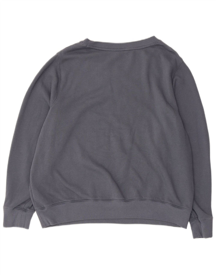 Suéter feminino Marks & Spencer com estampa abstrata UK 18 XL cinza