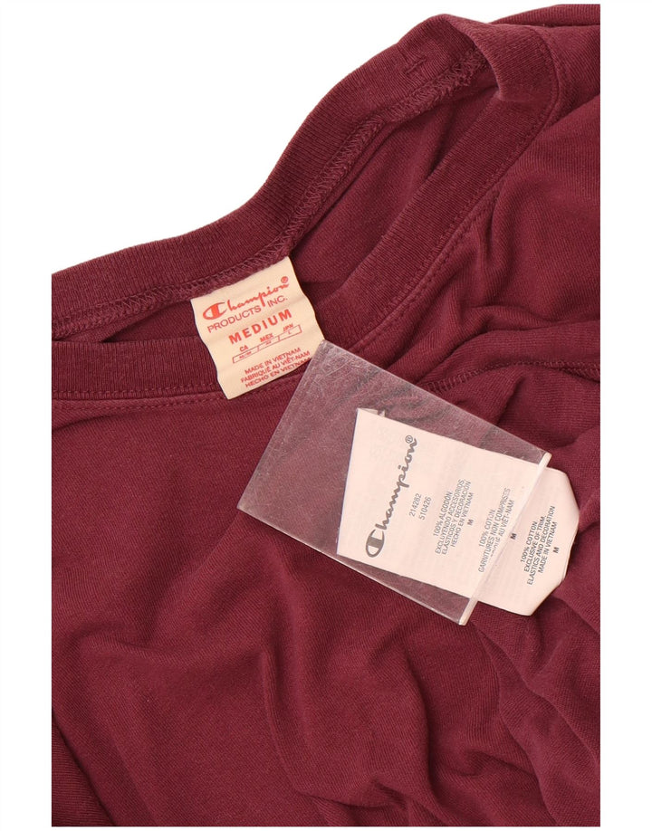 Camiseta masculina Champion Top Médio Borgonha