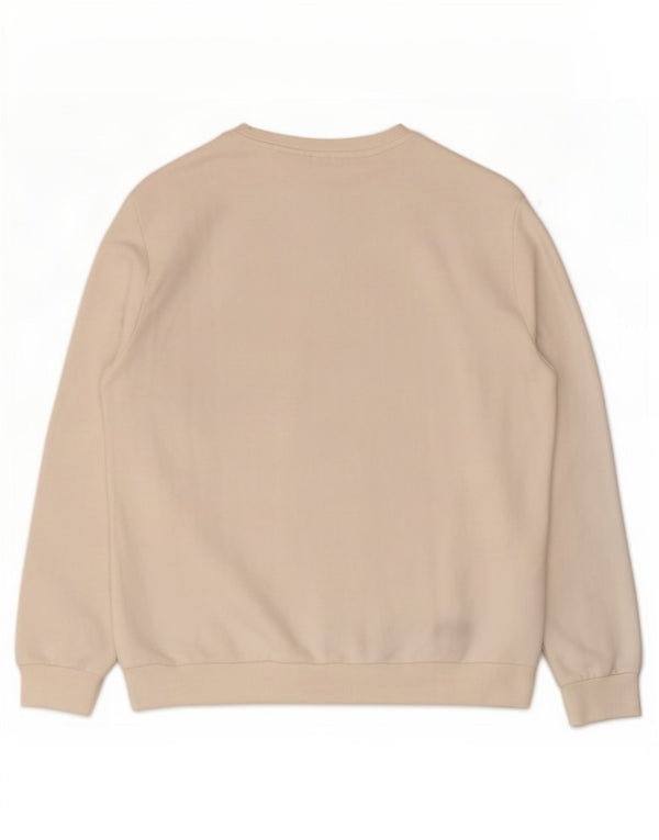 Puma Mens Graphic Moletom Jumper XL Off White Algodão