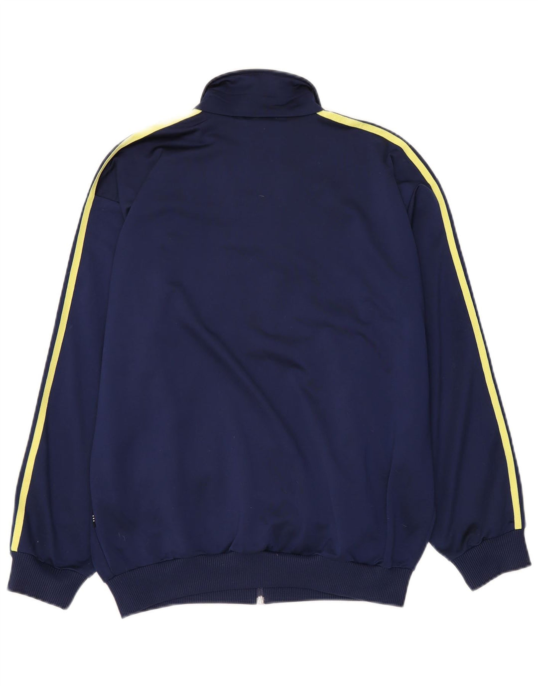 Adidas Mens Tracksuit Top Jacket UK 36/38 Pequeno Azul Marinho Poliéster